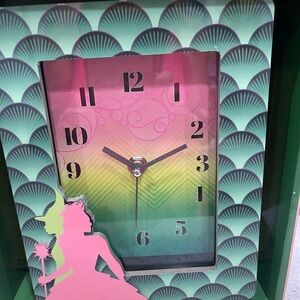 Universal "Wicked" Green and Pink Frame Desk Clock